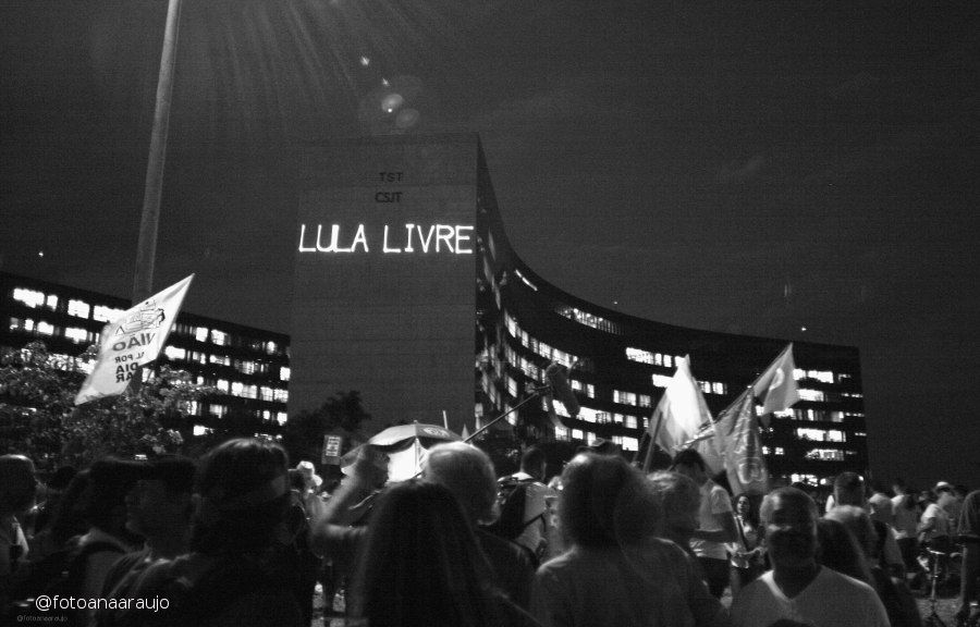 2018 Ato Lula Livre Brasília DF